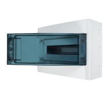 Бокс MISTRAL ABB IP65 12M накладной серый с прозрачной дверью