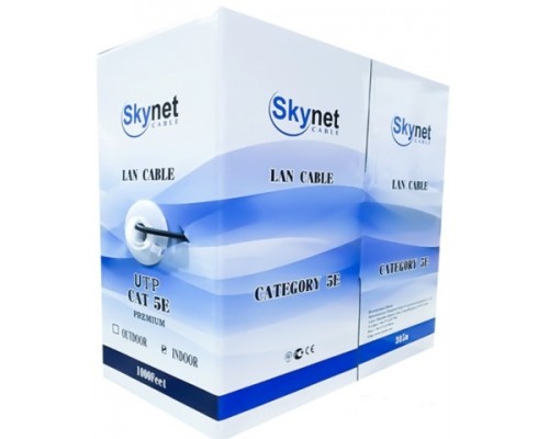 UTP4 нг-LSZH CAT5E 24AWG Cu SkyNet Premium,Fluke test 0.51, -01, 01-0043