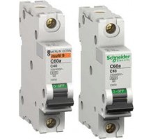 Schneider Electric Acti 9 iC60N Автоматический выключатель 1P 0,5A (C) 6kA (A9F74170)