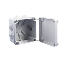 PlastElectro Коробка распределительная для наружного монтажа 105х105х55, 7вводовPg15, IP55 (PE 120 105)