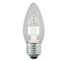 Comtech Лампа галогенная свеча 60W 230V, Е14, прозрачная (HB CL 60 E14)