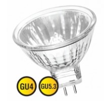 GE Лампа галогенная 20W, 3000K, GU5.3,  (12V) (NH-MR16-35-12-GU5.3)