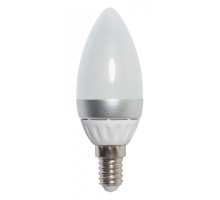 Лампа LED светодиодная Е14 5 Вт 3000К свеча