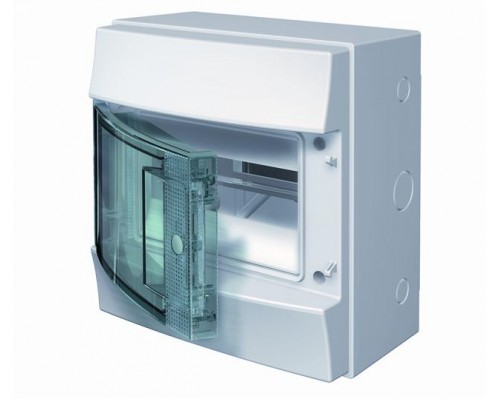 ABB MISTRAL IP41 8M накладной белый с прозрачной дверью с клеммой (1SLM006501A1210), ABB MISTRAL IP41 8M накладной белый с прозрачной дверью с клеммой (1SLM006501A1210)