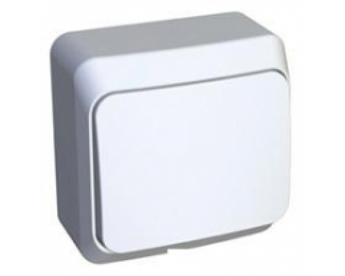 Lexel Этюд Белый Выключатель кнопочный, наружный (KA10-001B), Lexel Этюд Белый Выключатель кнопочный, наружный (KA10-01, KA10-001B