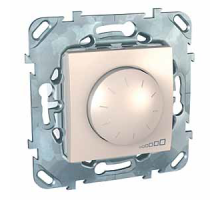 Schneider Electric Unica Бежевый Светорегулятор поворотный 40-400W для л/н;г/л с обмот. тр-ром (MGU5.511.25ZD)