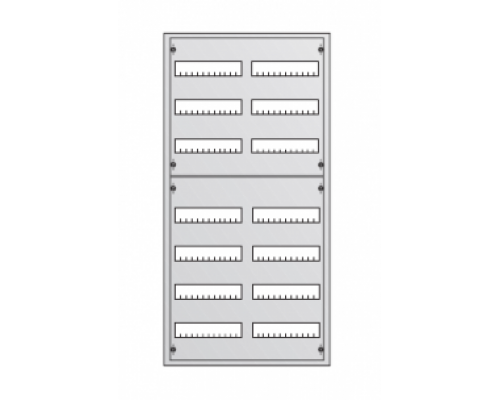 ABB Шкаф распределительный навесной (стальная дверь) 168 мод. 1124х574х140 IP43 (AT72), ABB Шкаф распределительный навесной (стальная дверь) 168 мод. 11, AT72