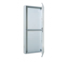 ABB Шкаф напольный (стальная дверь) 3ряда/12реек 432 мод 1850х800х225 IP43 (3/8H)